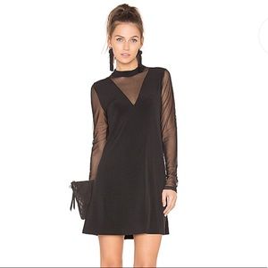 BCBGeneration Mesh A Line Dress